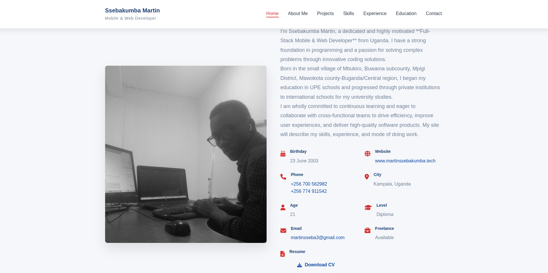 Global Analytics Website